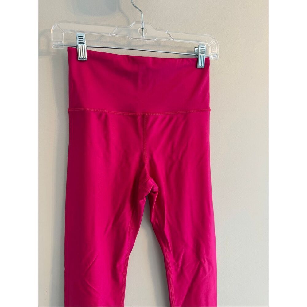 Athleta Elation Shine Tight Leggings Pink Size Small - Picture 7 of 9